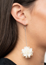 Load image into Gallery viewer, Paparazzi Accessories ✽ Swing Big - White Earrings✽Flat Rate Ship $4.50✽
