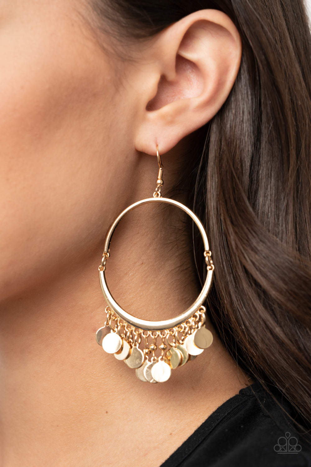 Paparazzi Accessories ❋Speed of SPOTLIGHT - Gold Earrings❋ Flat Rate Ship $4.50❋