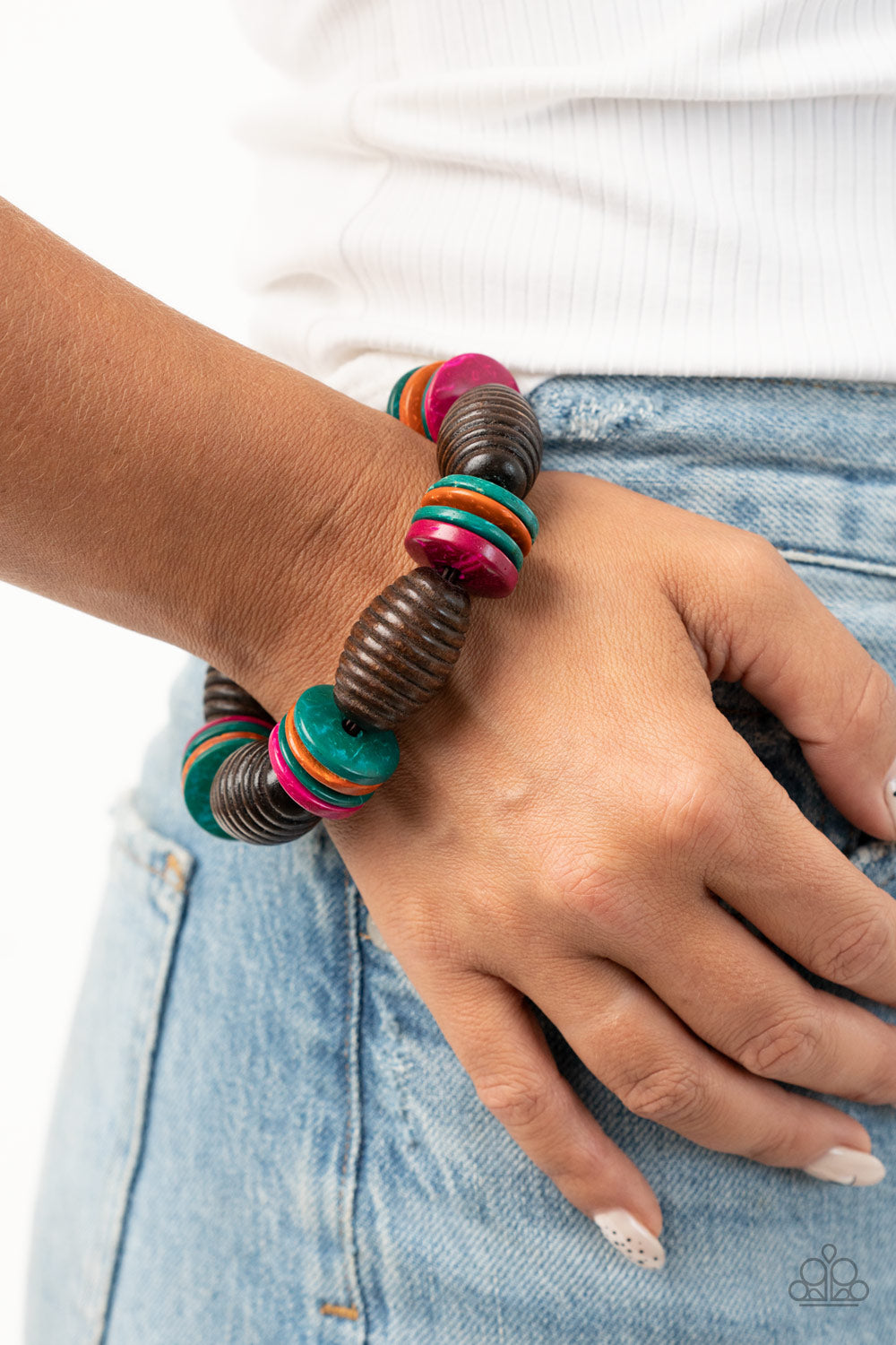 Paparazzi Accessories ❋Caribbean Castaway - Multi Bracelet❋ Flat Rate Ship $4.50❋