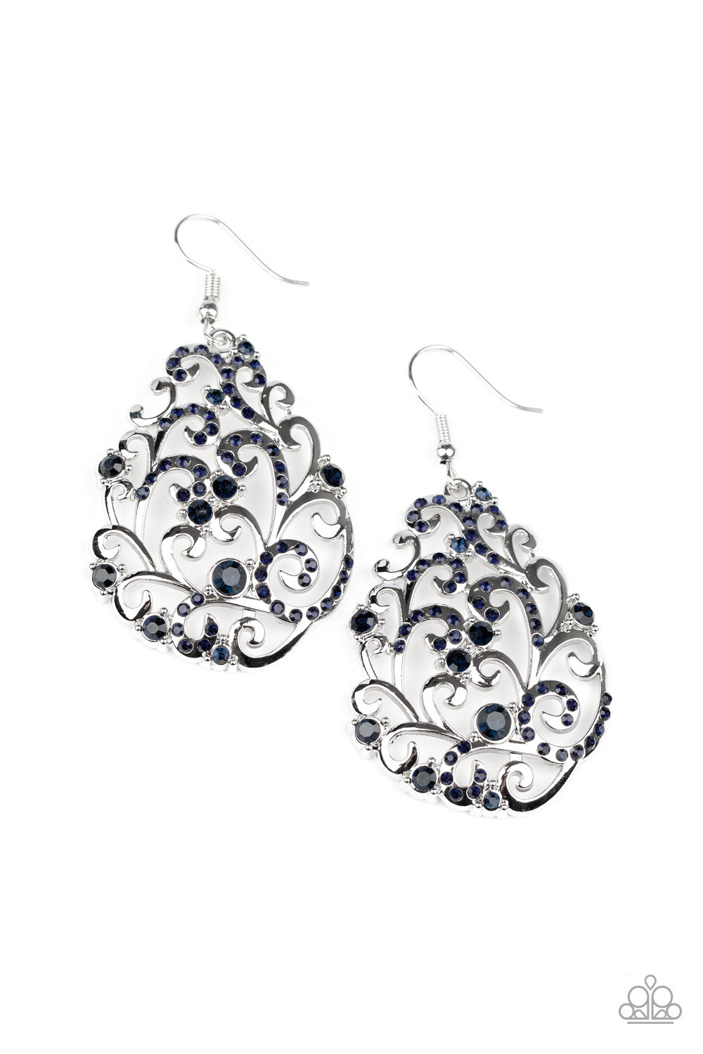 brought✽to✽you✽by✽blingflingbykatwinter-garden-blue-earrings✽paparazzi-accessories