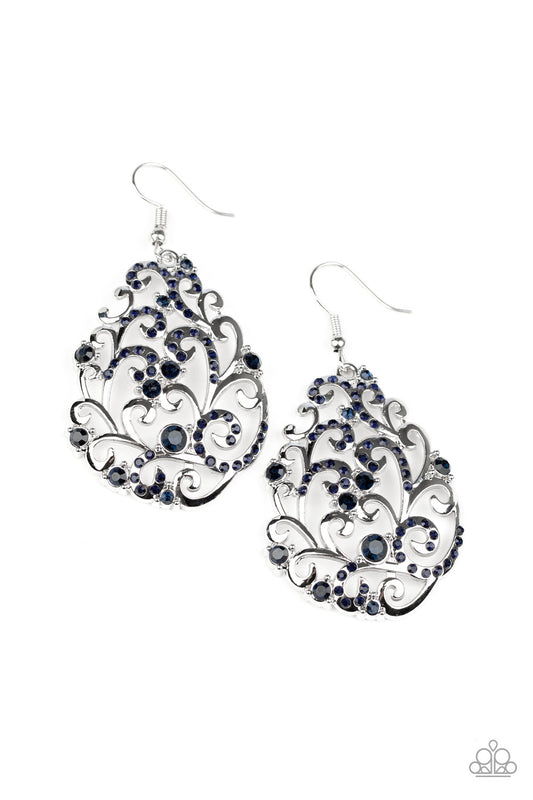 brought✽to✽you✽by✽blingflingbykatwinter-garden-blue-earrings✽paparazzi-accessories