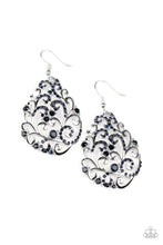 Load image into Gallery viewer, brought✽to✽you✽by✽blingflingbykatwinter-garden-blue-earrings✽paparazzi-accessories
