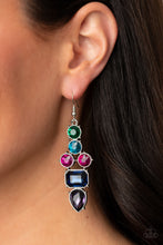 Load image into Gallery viewer, Paparazzi Accessories ✽ Look At Me GLOW! - Blue Earrings✽Flat Rate Ship $4.50✽
