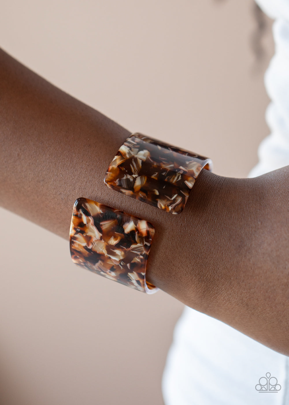 Paparazzi Accessories ✽ Haute Hustle - Brown Bracelet✽Flat Rate Ship $4.50✽