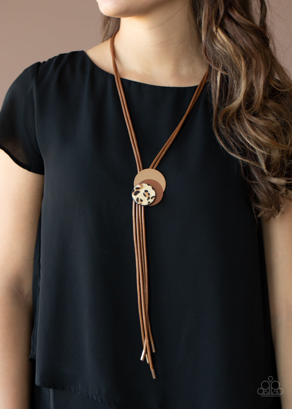 Paparazzi Accessories ✽ Im FELINE Good - Brown Necklace✽Flat Rate Ship $4.50✽