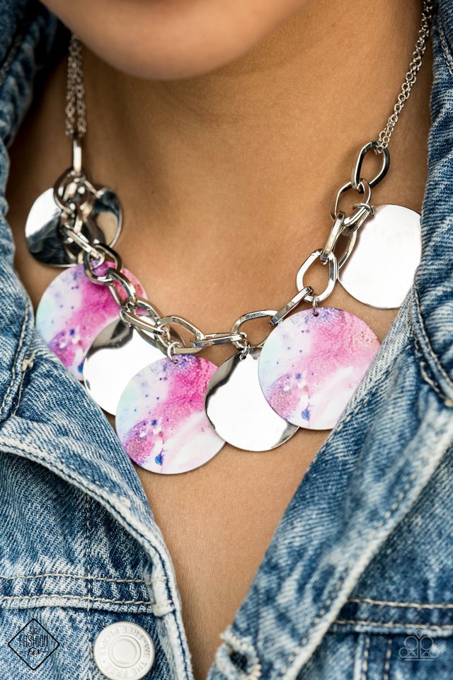 Paparazzi Accessories ❋Tie Dye Drama - Multi Necklace❋ Flat Rate Ship $4.50❋