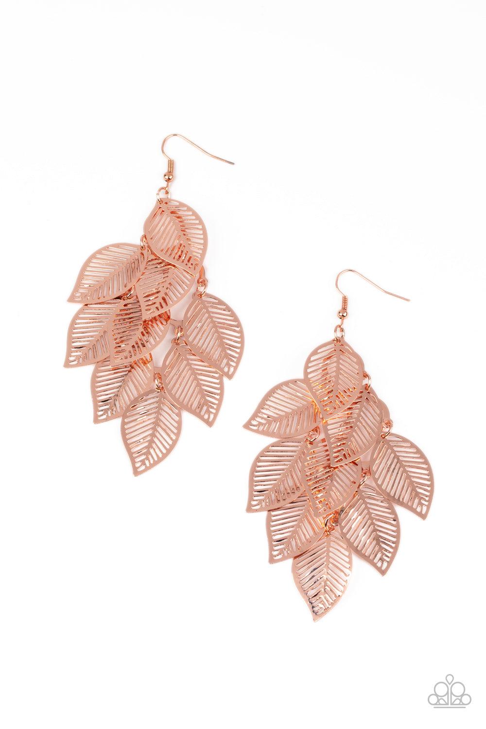 brought✽to✽you✽by✽blingflingbykatlimitlessly-leafy-copper-earrings✽paparazzi-accessories