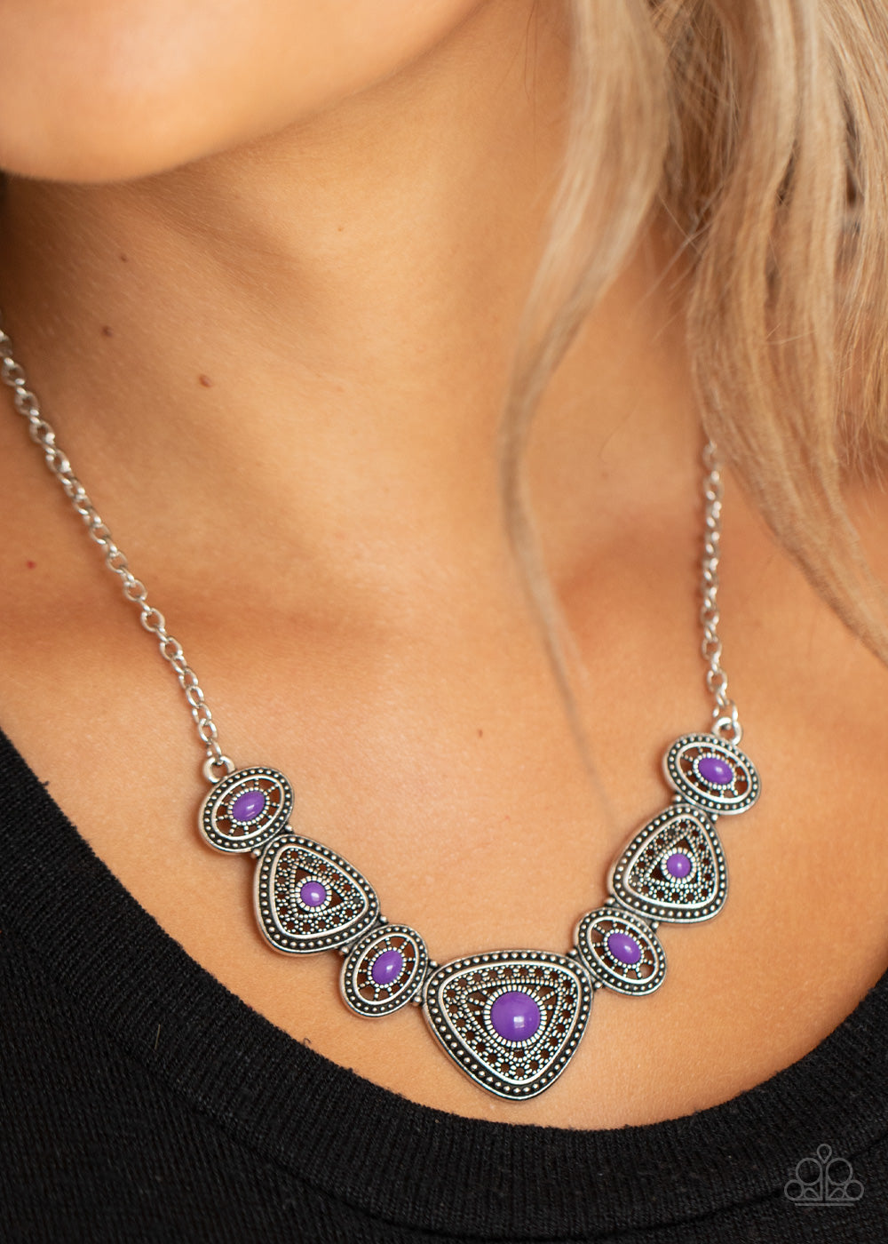 Paparazzi Accessories ✽ Totally TERRA-torial - Purple Necklace✽Flat Rate Ship $4.50✽