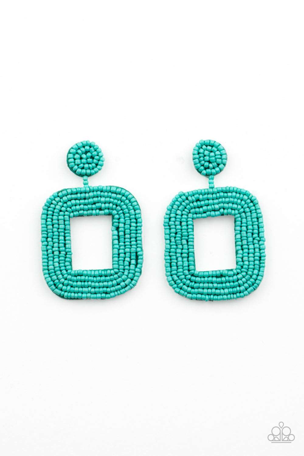brought✽to✽you✽by✽blingflingbykatbeaded-bella-blue-post earrings✽paparazzi-accessories