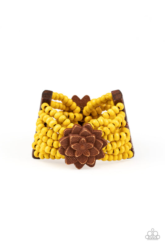 brought✽to✽you✽by✽blingflingbykattropical-sanctuary-yellow-bracelet✽paparazzi-accessories