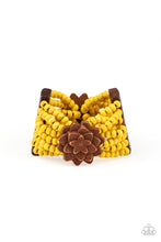 Load image into Gallery viewer, brought✽to✽you✽by✽blingflingbykattropical-sanctuary-yellow-bracelet✽paparazzi-accessories
