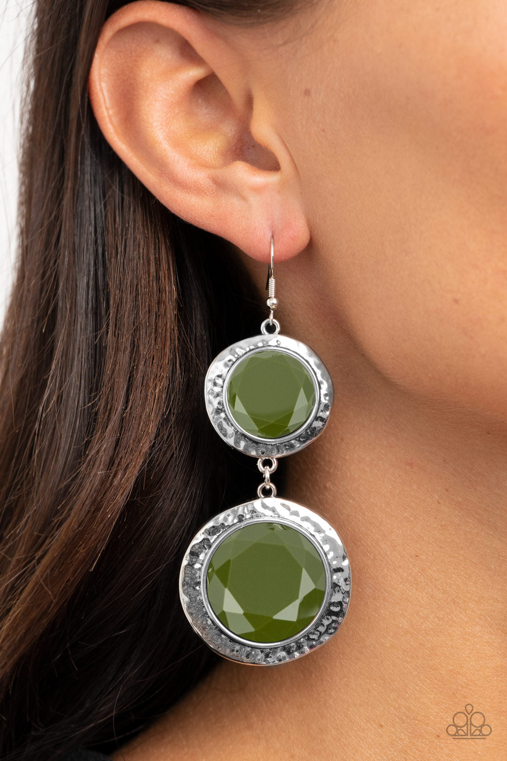 Paparazzi Accessories ✽ Thrift Shop Stop - Green Earrings✽Flat Rate Ship $4.50✽ - Blingflingbykat 