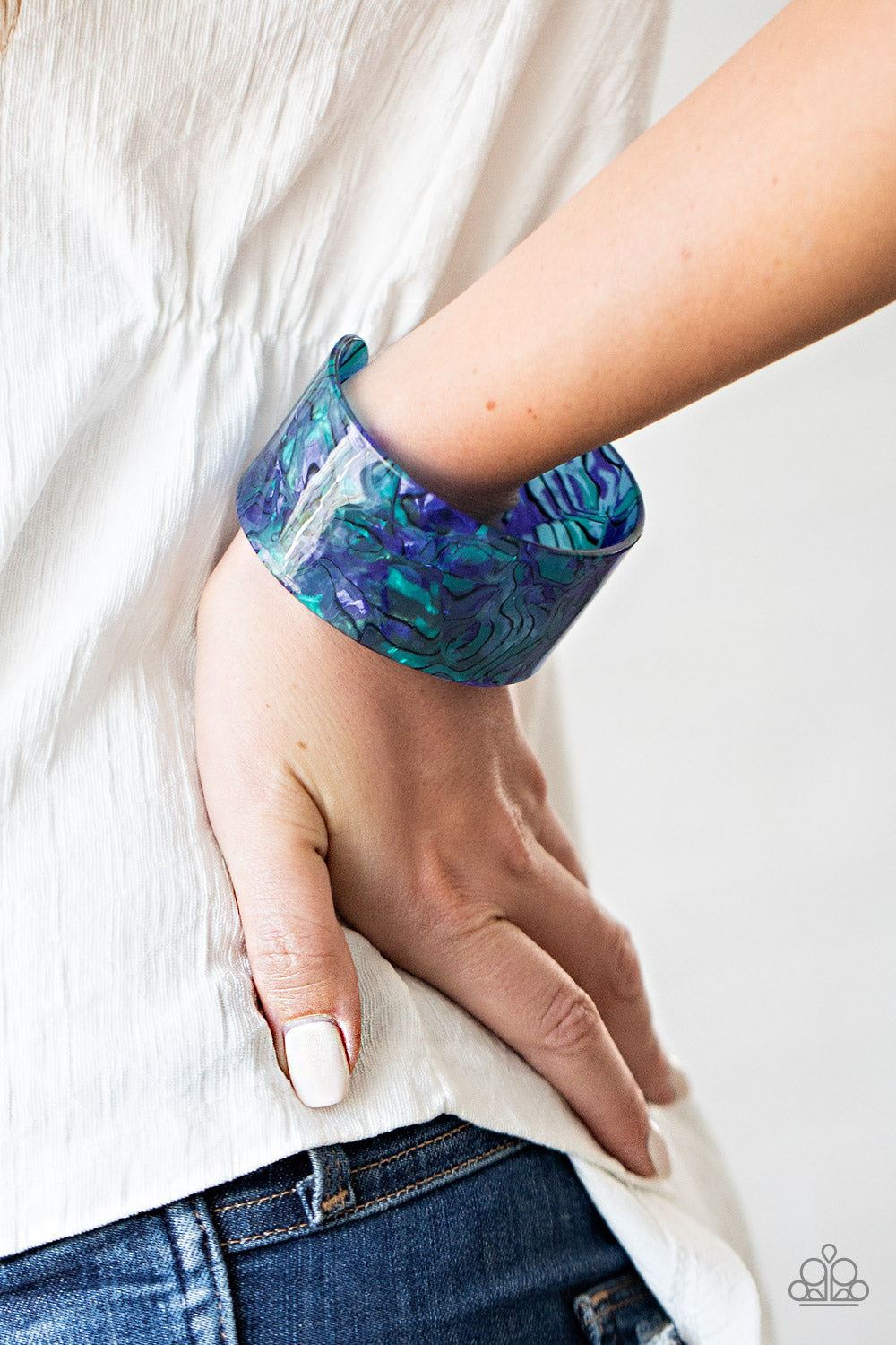 Paparazzi Accessories ✽ Cosmic Couture - Blue Bracelet✽Flat Rate Ship $4.50✽ - Blingflingbykat 