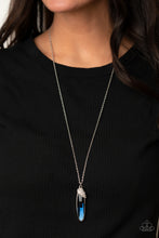 Load image into Gallery viewer, Paparazzi Accessories ✽ Spontaneous Sparkle - Blue Necklace✽Flat Rate Ship $4.50✽
