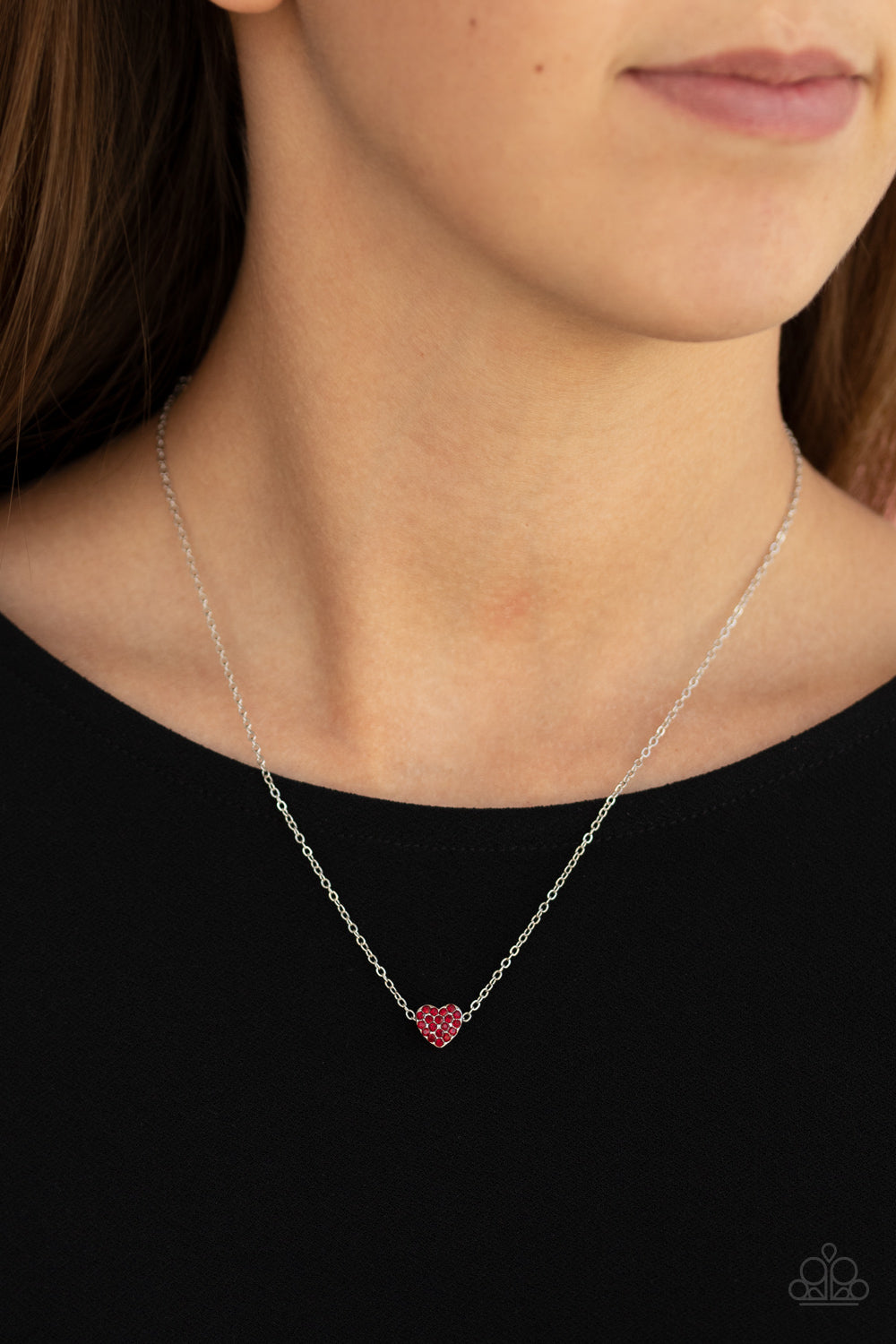 Paparazzi Accessories ✽ Hit Em Where It HEARTS - Red Necklace✽Flat Rate Ship $4.50✽