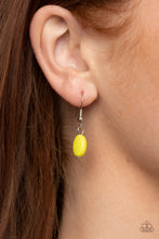 Load image into Gallery viewer, Paparazzi Accessories ✽ Modern Masquerade - Yellow Necklace✽Flat Rate Ship $4.50✽
