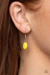 Paparazzi Accessories ✽ Modern Masquerade - Yellow Necklace✽Flat Rate Ship $4.50✽