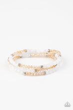 Load image into Gallery viewer, brought✽to✽you✽by✽blingflingbykathow-does-your-garden-glow-white-bracelet✽paparazzi-accessories
