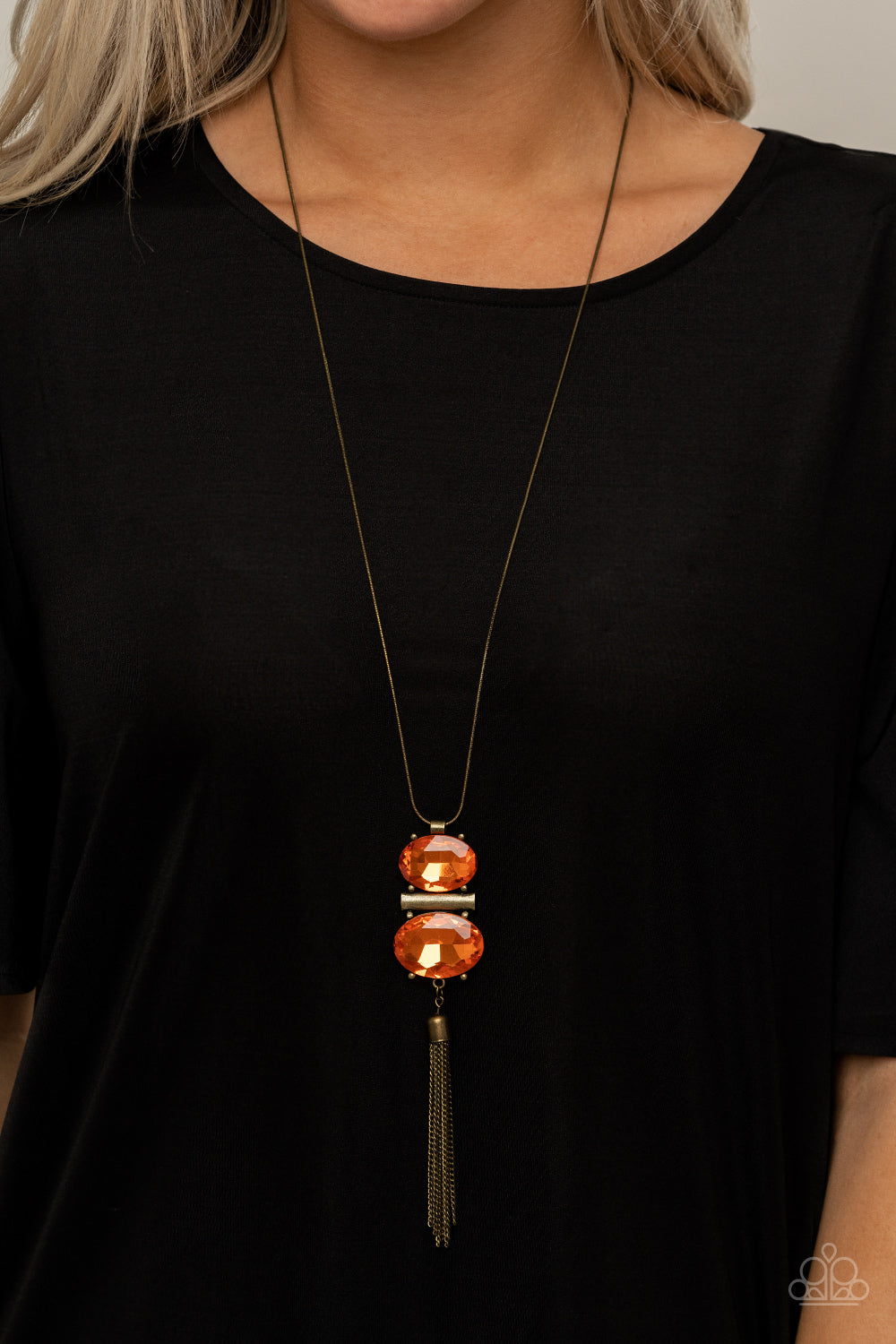Paparazzi Accessories ✽ Runway Rival - Orange Necklace✽Flat Rate Ship $4.50✽ - Blingflingbykat 