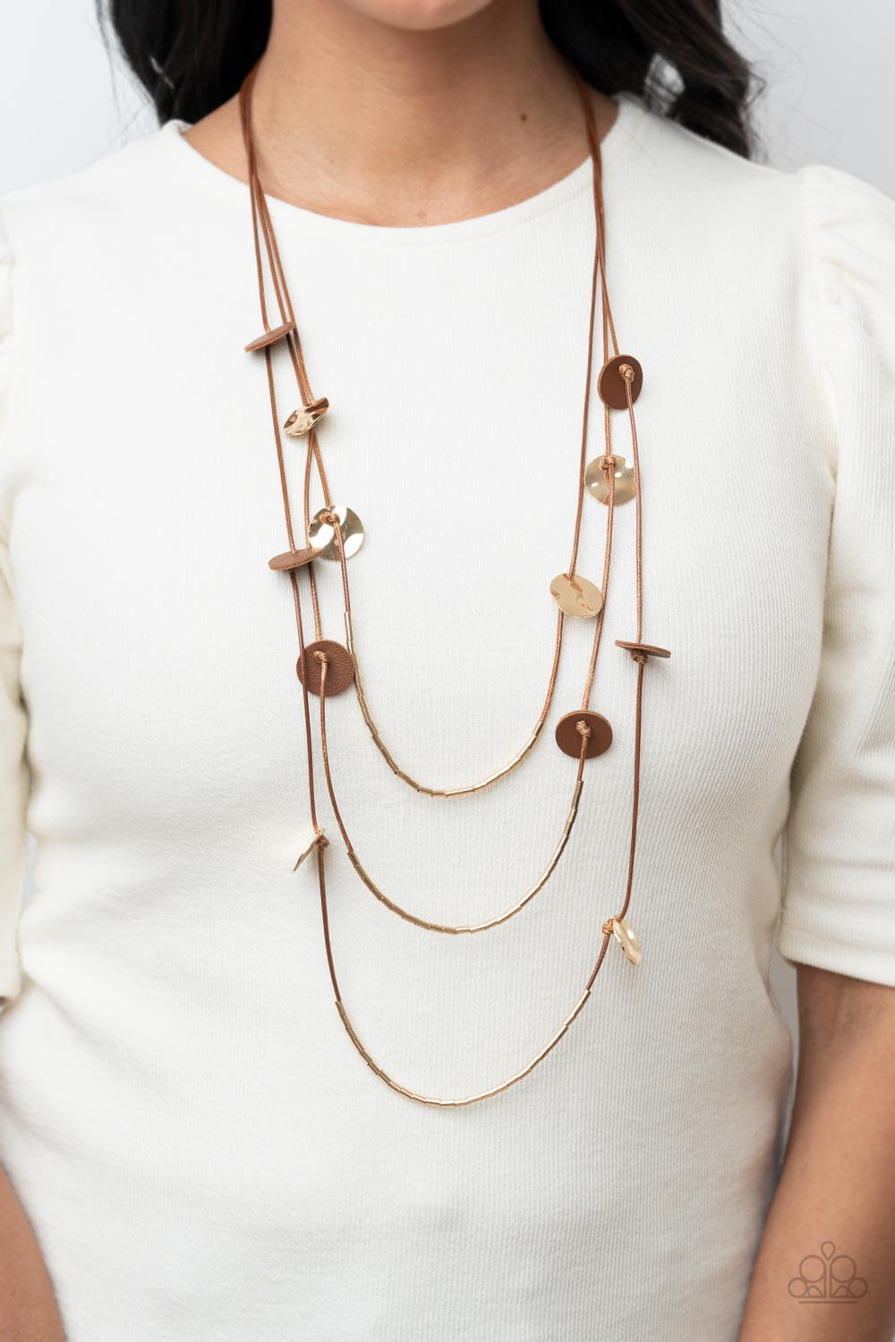 Paparazzi Accessories ❋Alluring Luxe - Brown Necklace❋ Flat Rate Ship $4.50❋ - Image #2