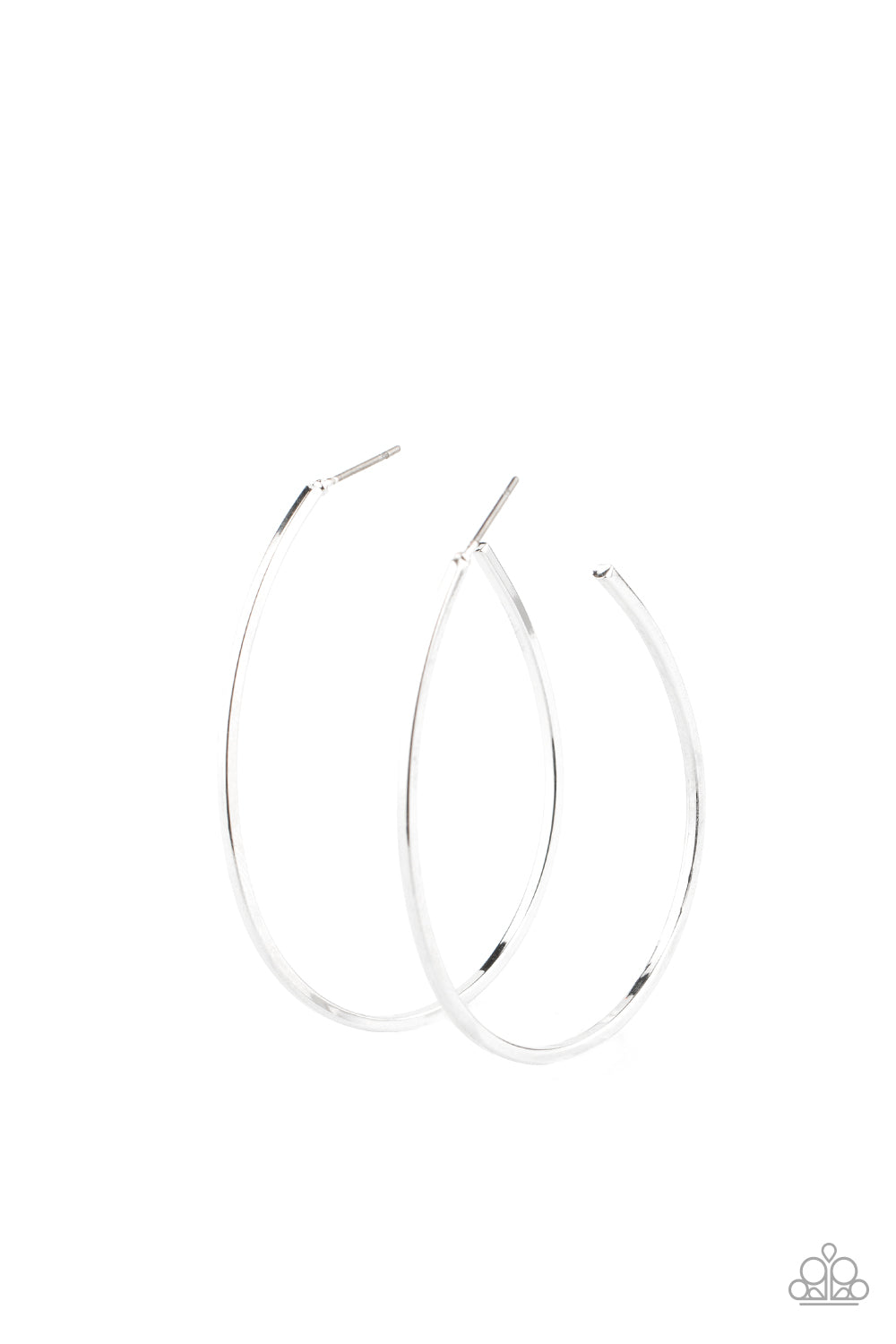 brought✽to✽you✽by✽blingflingbykatcool-curves-silver-earrings✽paparazzi-accessories