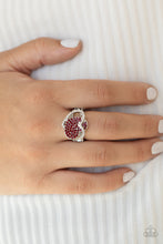 Load image into Gallery viewer, Paparazzi Accessories ✽ Million Dollar Matchmaker - Red Ring✽Flat Rate Ship $4.50✽
