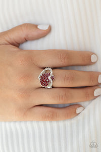 Paparazzi Accessories ✽ Million Dollar Matchmaker - Red Ring✽Flat Rate Ship $4.50✽