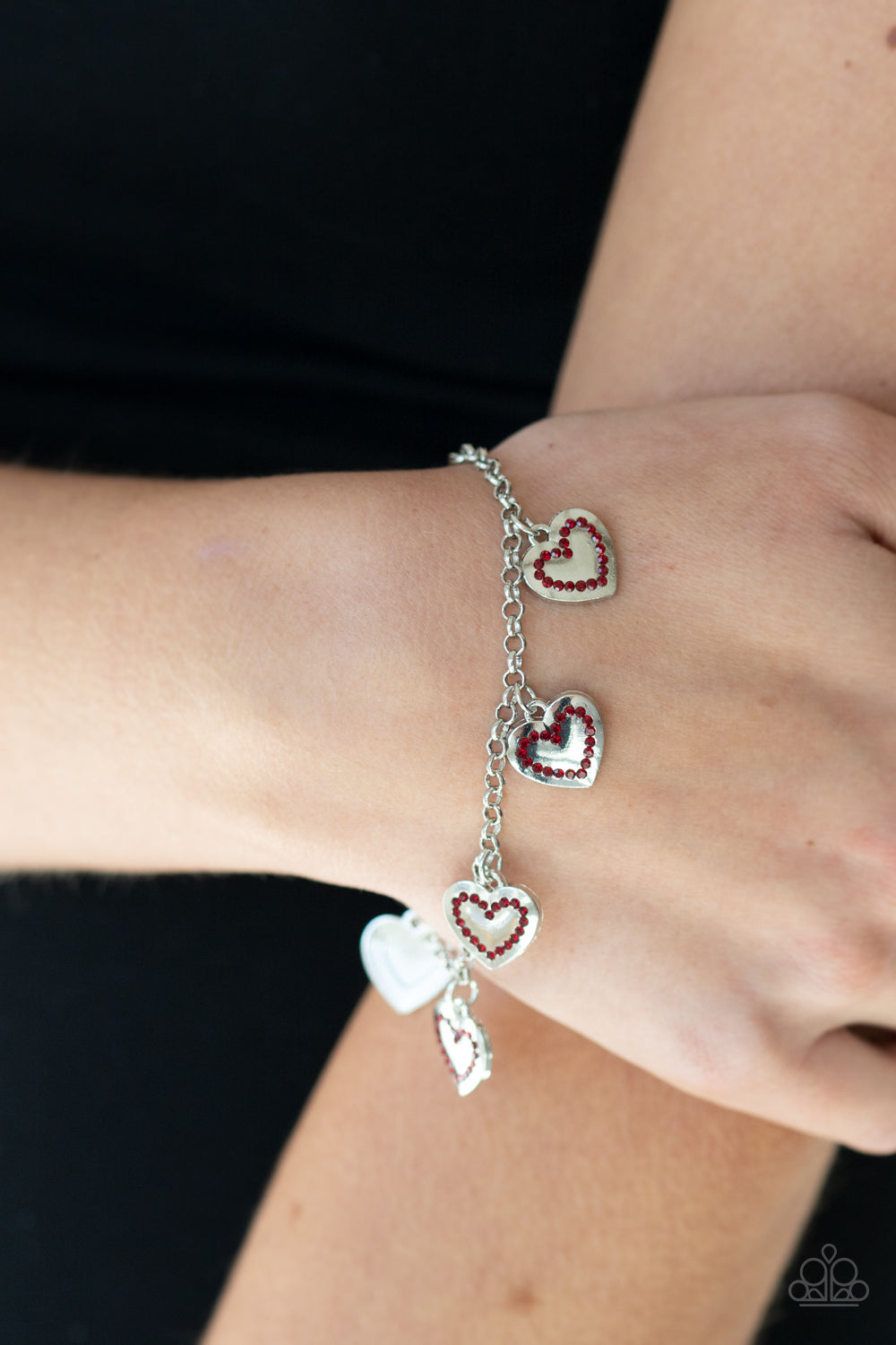 Paparazzi Accessories ✽ Matchmaker, Matchmaker - Red Bracelet✽Flat Rate Ship $4.50✽ - Blingflingbykat 