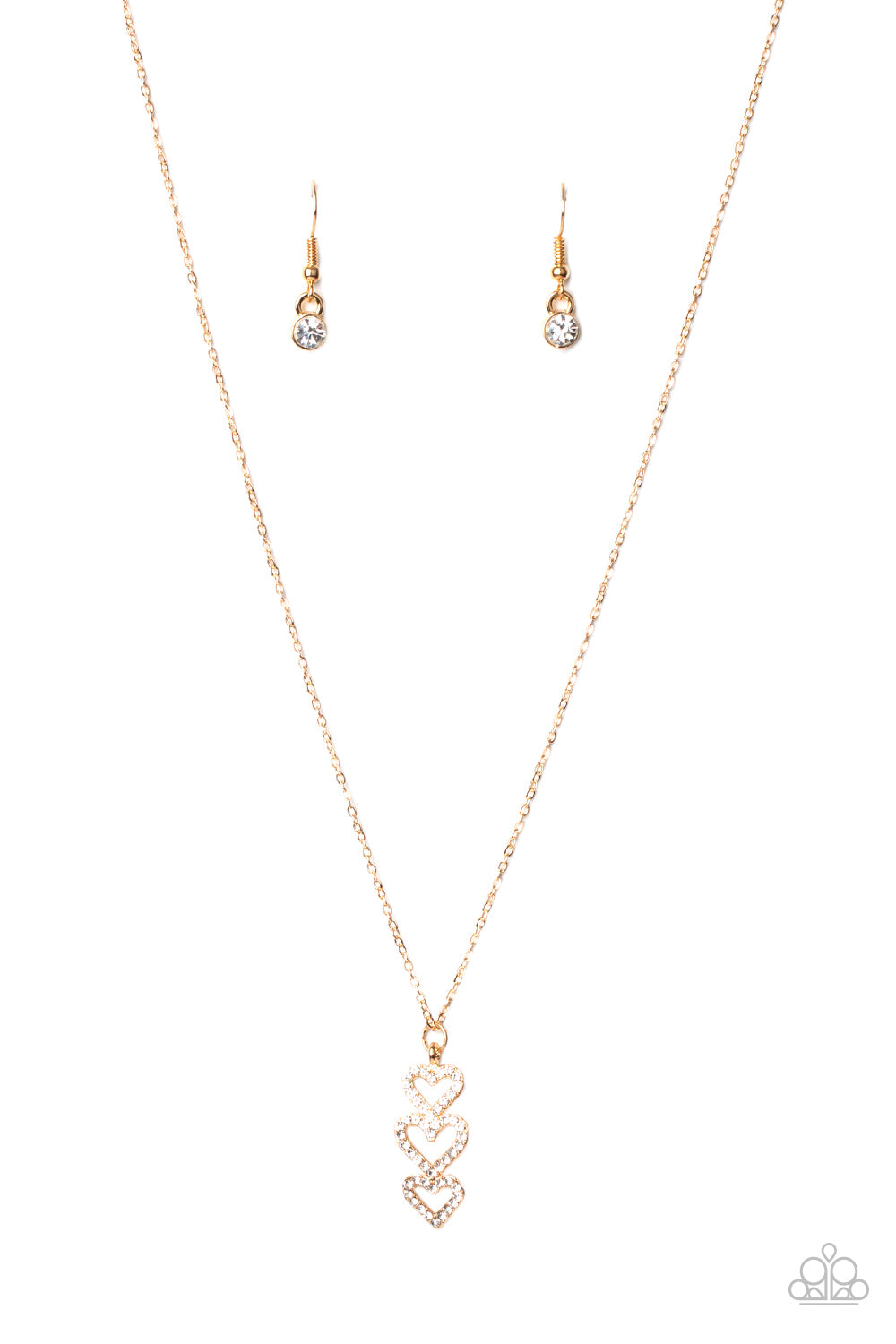 brought✽to✽you✽by✽blingflingbykatwith-all-your-hearts-gold-necklace✽paparazzi-accessories