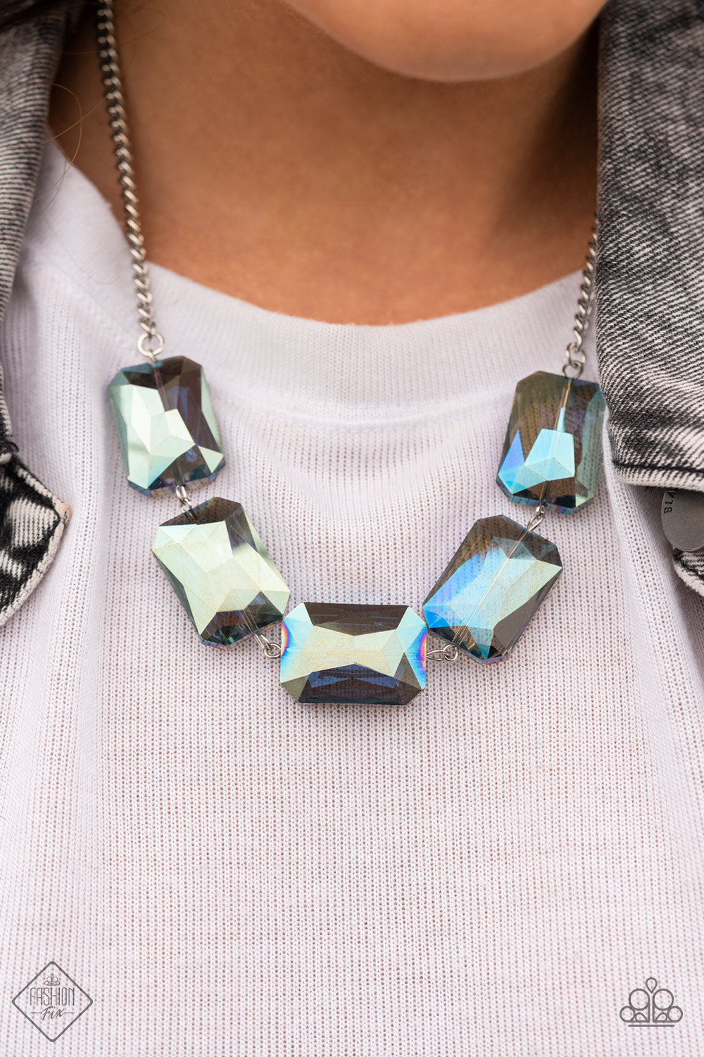 Paparazzi Accessories ✽ Heard It On The HEIR-Waves - Blue Necklace✽Flat Rate Ship $4.50✽