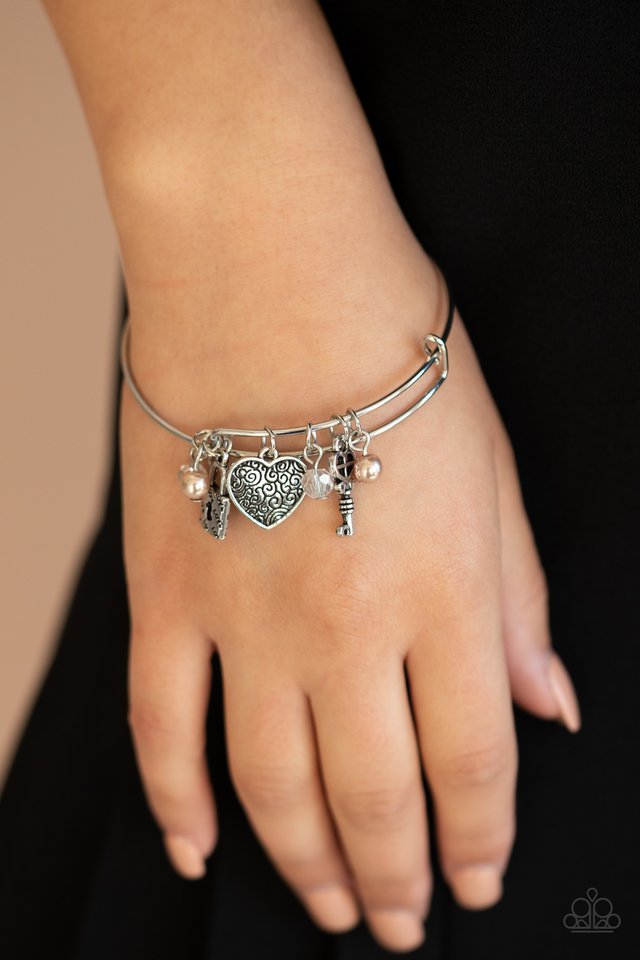 Paparazzi Accessories ✽Here Comes Cupid - Brown Bracelet✽Flat Rate Ship $4.50✽