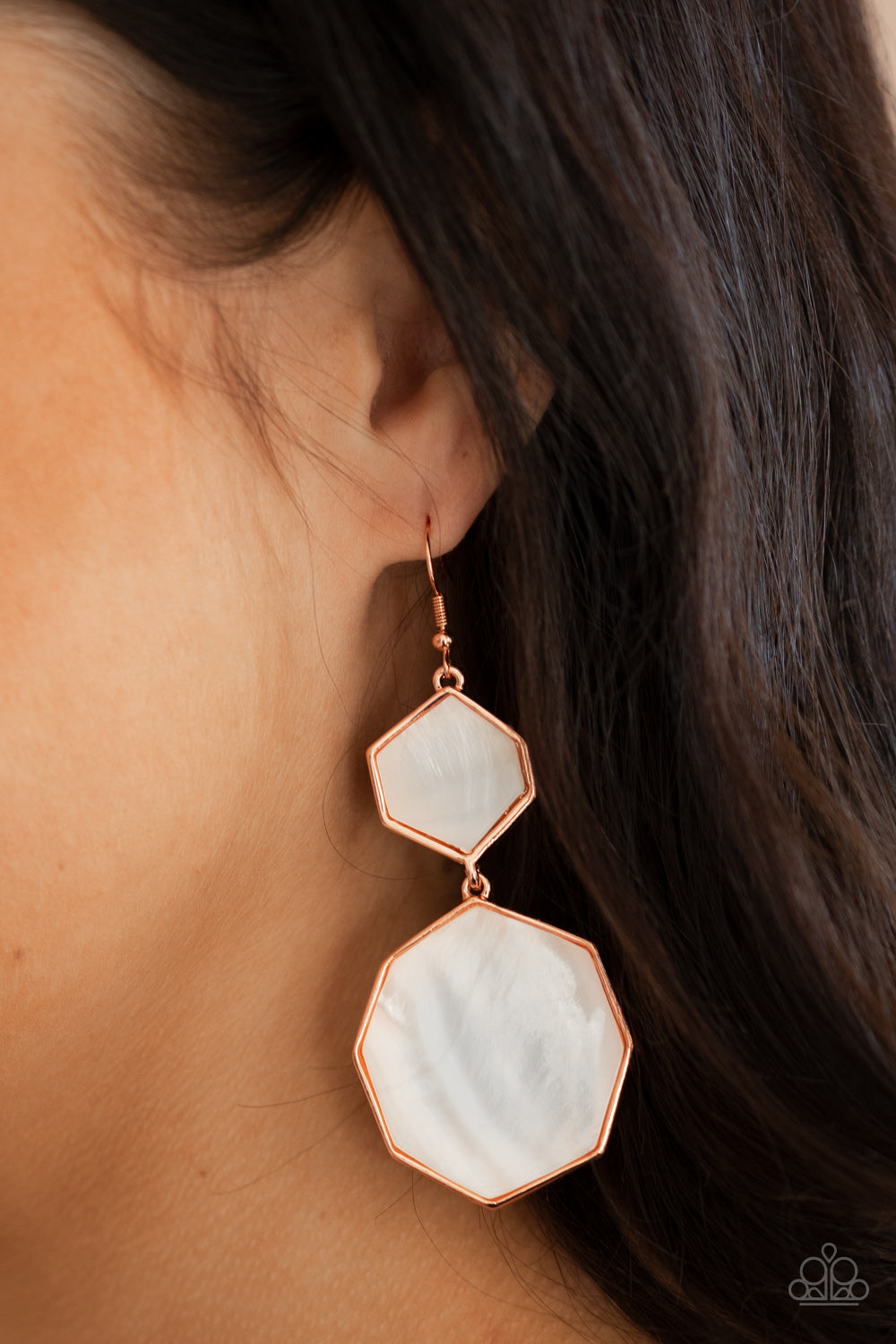 Paparazzi Accessories ❋Vacation Glow - Copper Earrings❋ Flat Rate Ship $4.50❋