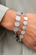Load image into Gallery viewer, Paparazzi Accessories ❋Rooted To The SPOTLIGHT - Silver Bracelet❋ Flat Rate Ship $4.50❋
