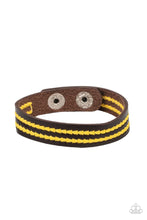 Load image into Gallery viewer, brought-to-you-by-blingflingbykat-show-the-way-yellow-bracelet-paparazzi-accessories-
