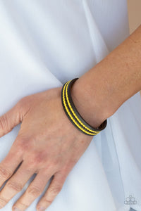 Paparazzi Accessories ❋Show The Way - Yellow Bracelet❋ Flat Rate Ship $4.50❋