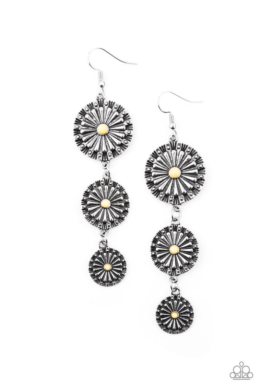 brought✽to✽you✽by✽blingflingbykatfestively-floral-yellow-earrings✽paparazzi-accessories