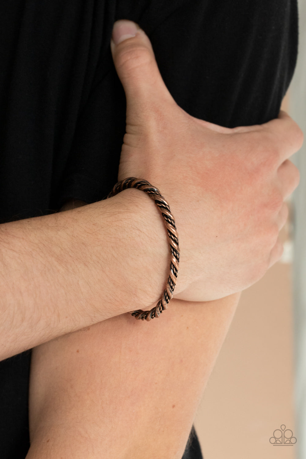 Paparazzi Accessories ❋Combat Ready - Copper Mens Bracelet❋ Flat Rate Ship $4.50❋