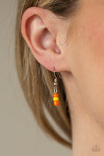 Load image into Gallery viewer, Paparazzi Accessories ✽Summery Sensations - Orange Necklace✽Flat Rate Ship $4.50✽
