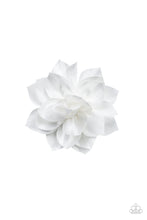 Load image into Gallery viewer, brought✽to✽you✽by✽blingflingbykatgala-garden-white-hair clip✽paparazzi-accessories

