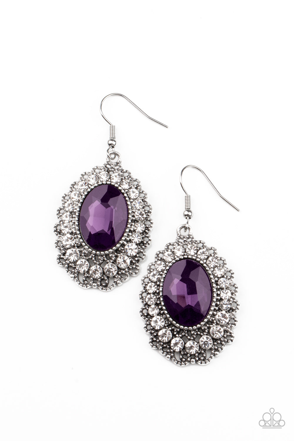 brought✽to✽you✽by✽blingflingbykat✽glacial-gardens-purple-earrings-paparazzi-accessories