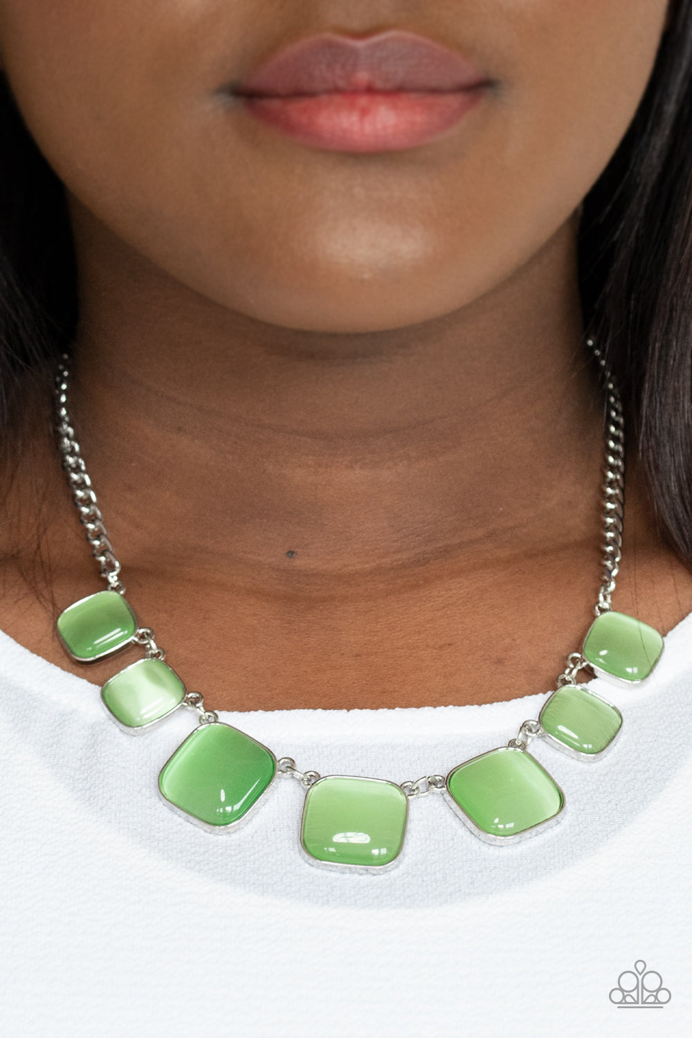 Paparazzi Accessories ❋Aura Allure - Green Necklace❋ Flat Rate Ship $4.50❋