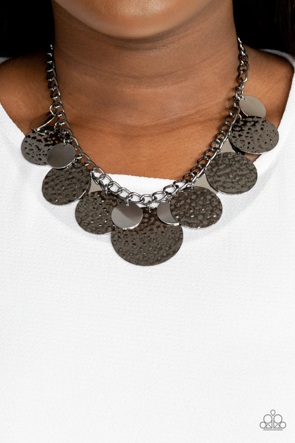 Paparazzi Accessories ❋Industrial Grade Glamour - Black Necklace❋ Flat Rate Ship $4.50❋