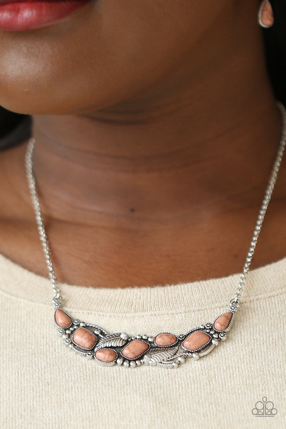 Paparazzi Accessories ❋Cottage Garden - Brown Necklace❋ Flat Rate Ship $4.50❋