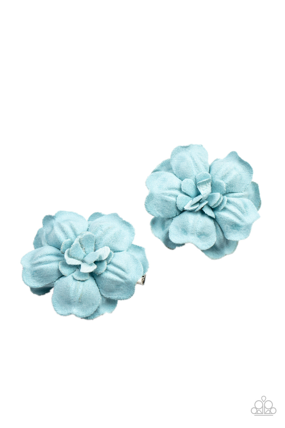 Paparazzi Accessories ❋Happy-GROW-Lucky - Blue Hair Clip❋ Flat Rate Ship $4.50❋