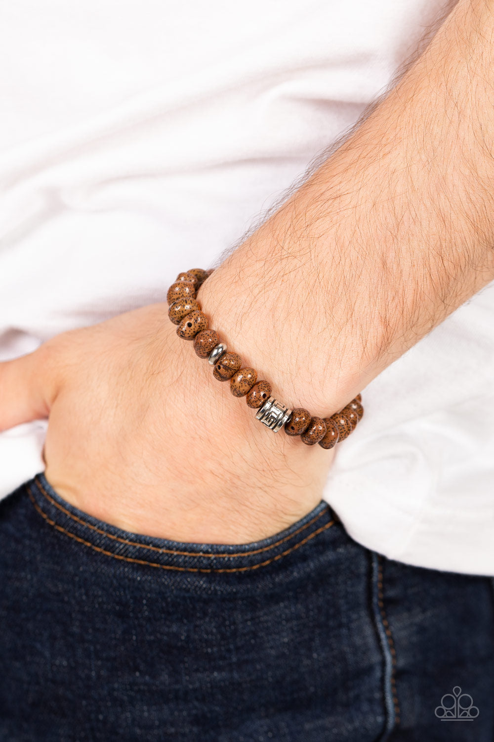 Paparazzi Accessories ❋Natural State of Mind - Brown Bracelet❋ Flat Rate Ship $4.50❋