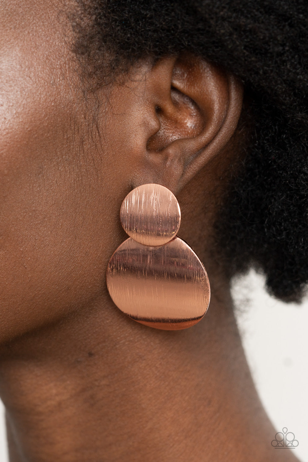 Paparazzi Accessories ❋Here Today, GONG Tomorrow - Copper Post Earrings❋ Flat Rate Ship $4.50❋