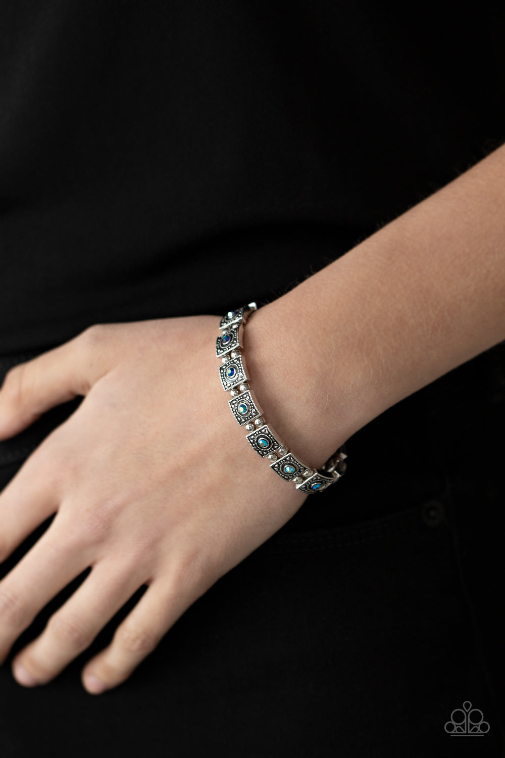 Paparazzi Accessories ❋Cosmic Conquest - Blue Bracelet❋ Flat Rate Ship $4.50❋