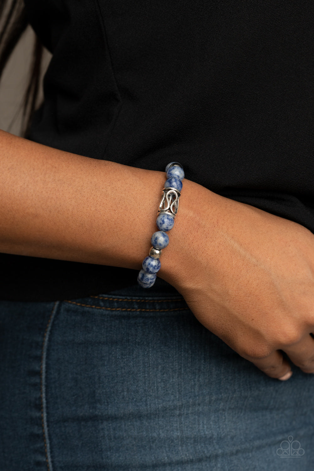 Paparazzi Accessories ✽Soothes The Soul - Blue Bracelet✽Flat Rate Ship $4.50✽