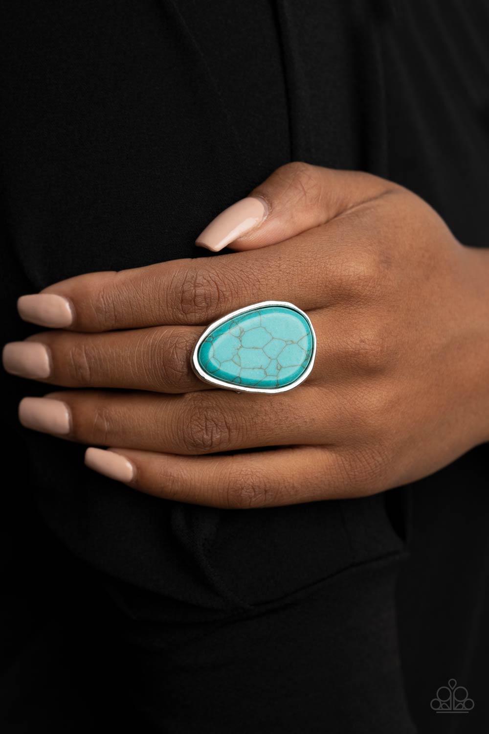 Paparazzi Accessories ❋Marble Mecca - Blue Ring❋ Flat Rate Ship $4.50❋