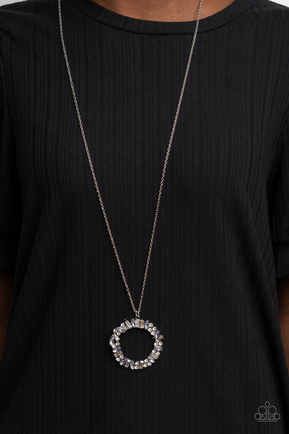 Paparazzi Accessories ✽Wreathed in Wealth - Purple Necklace✽Flat Rate Ship $4.50✽